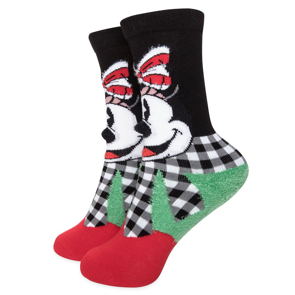 Mickey and Minnie Mouse Holiday Sock Set for Kids | shopDisney
