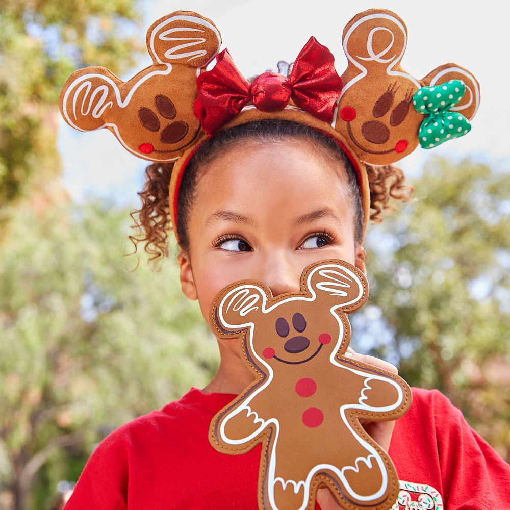 Mickey Mouse Gingerbread Cookie Pouch