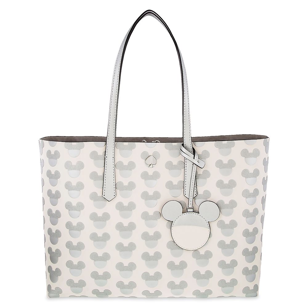 kate spade silver glitter tote