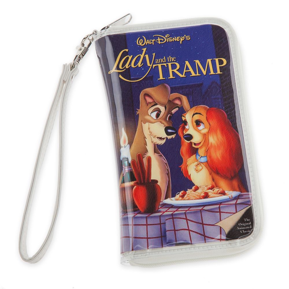 Lady and the Tramp VHS Case Clutch Disney Store