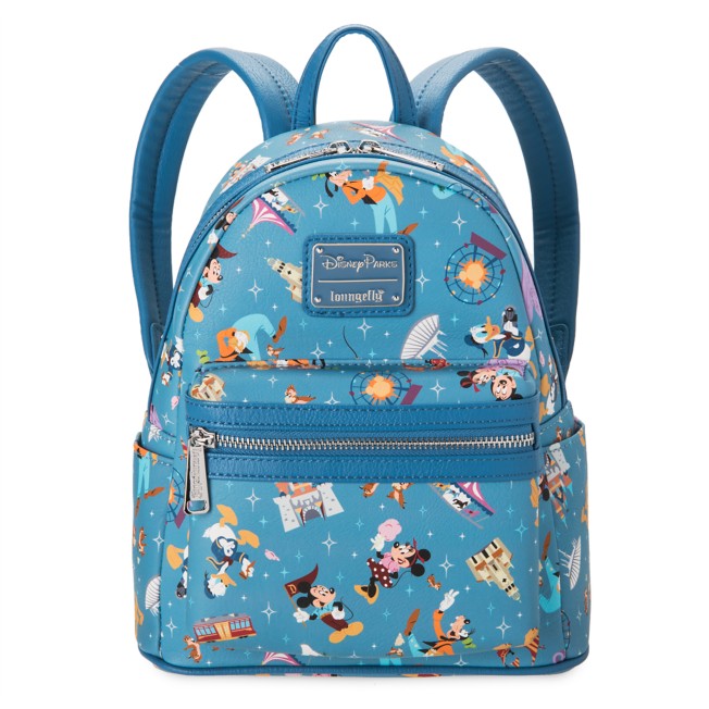 Mickey and Minnie Mouse Disney Parks Food Loungefly Mini Backpack 