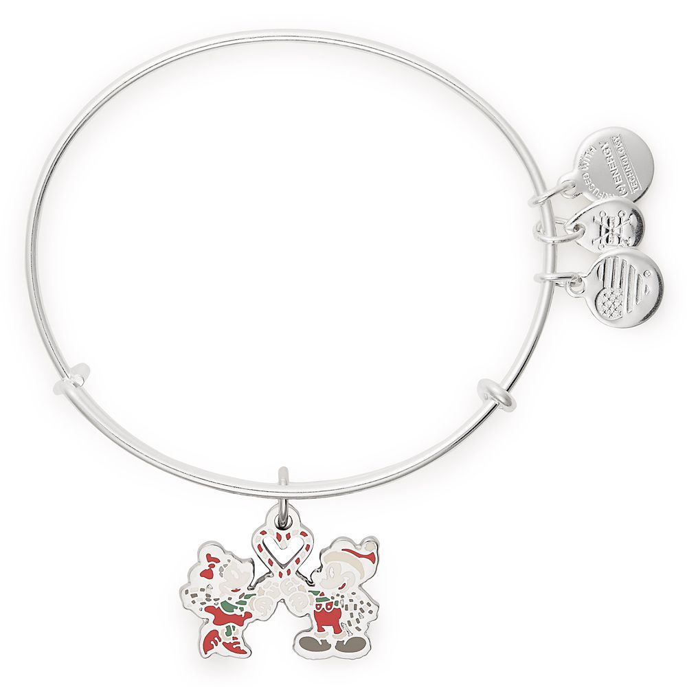 Mickey and Minnie Mouse Holiday Bangle by Alex and Ani