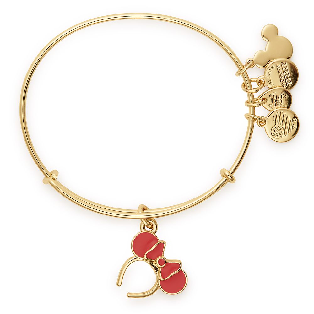 Minnie Mouse ''Ear Headband'' Bangle by Alex and Ani – Red