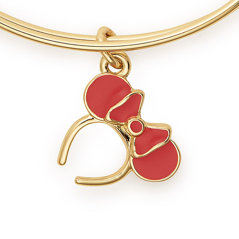 Minnie Mouse ''Ear Headband'' Bangle by Alex and Ani – Red