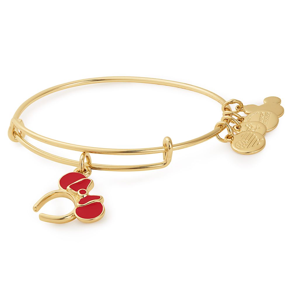 Minnie Mouse ''Ear Headband'' Bangle by Alex and Ani – Red