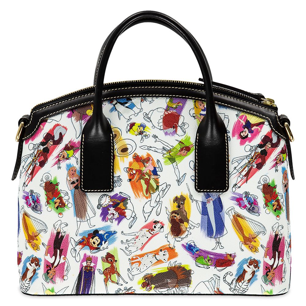 Disney Ink & Paint Satchel by Dooney & Bourke