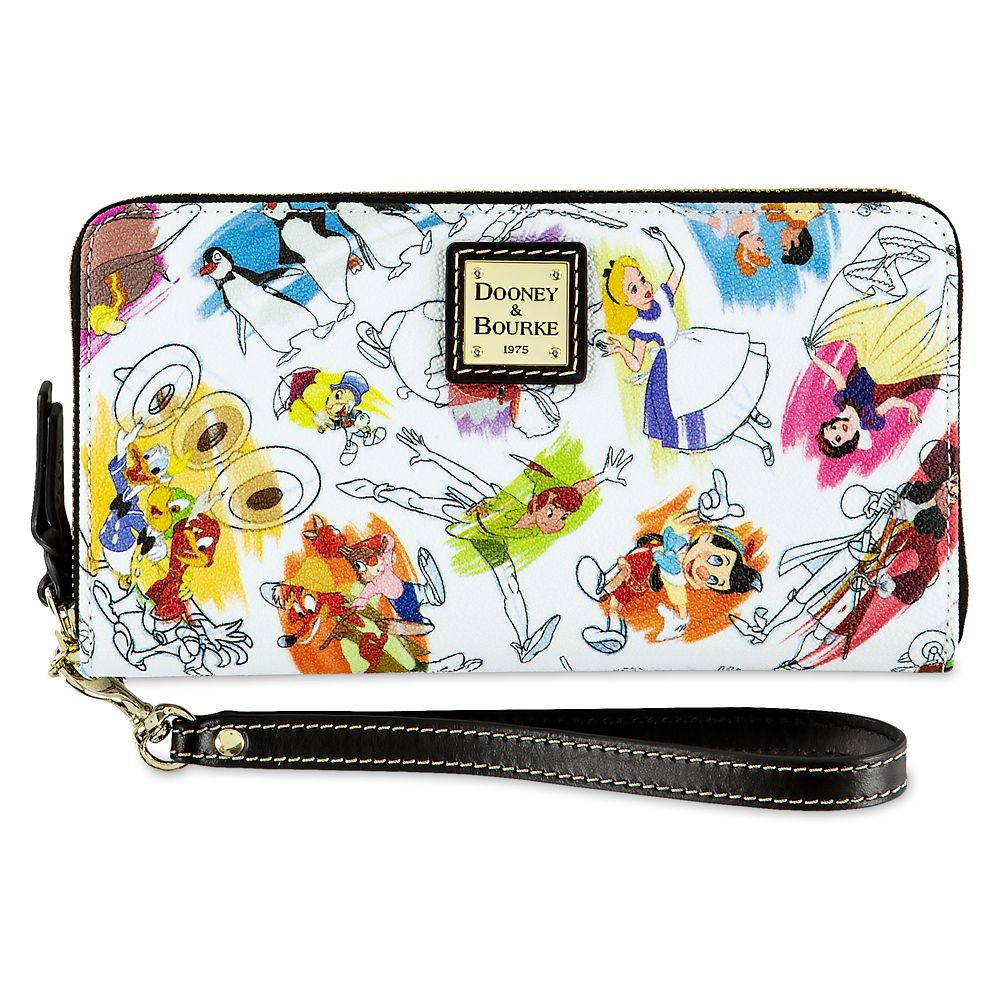 Disney Ink & Paint Wallet by Dooney & Bourke