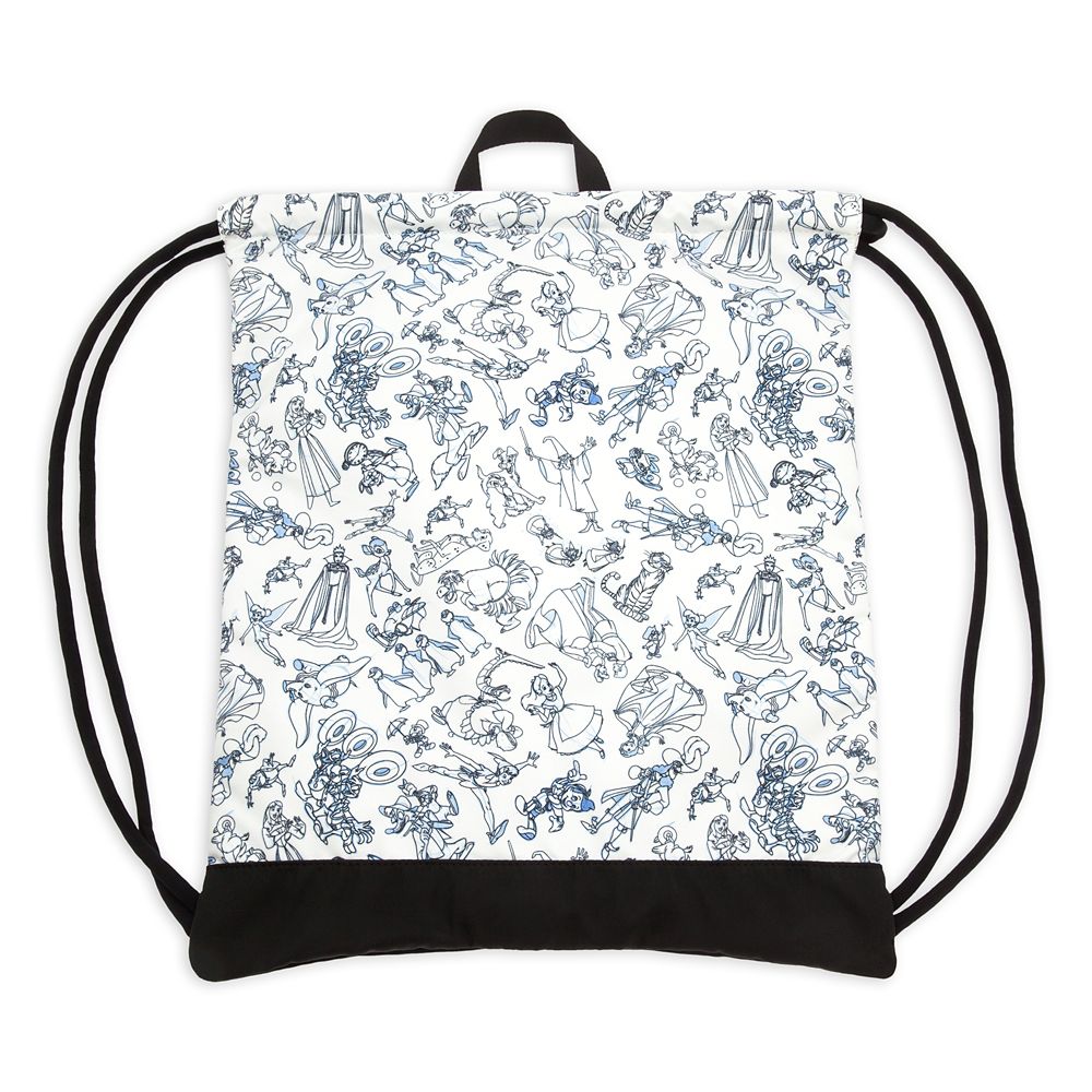Sleeping Beauty Castle Cinch Sack – Disney Ink & Paint – Disneyland
