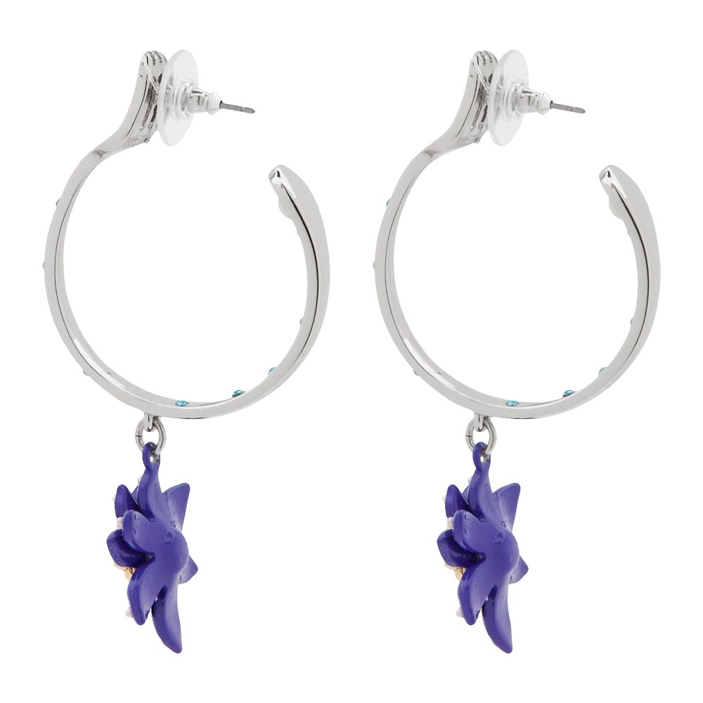 The Little Mermaid Hoop Earrings by Betsey Johnson