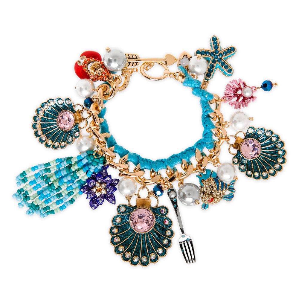 The Little Mermaid Charm Bracelet by Betsey Johnson