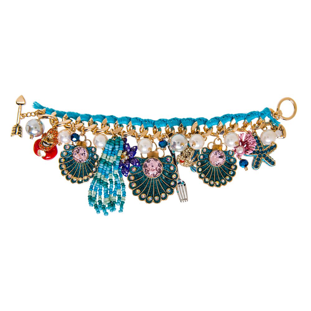 The Little Mermaid Charm Bracelet by Betsey Johnson