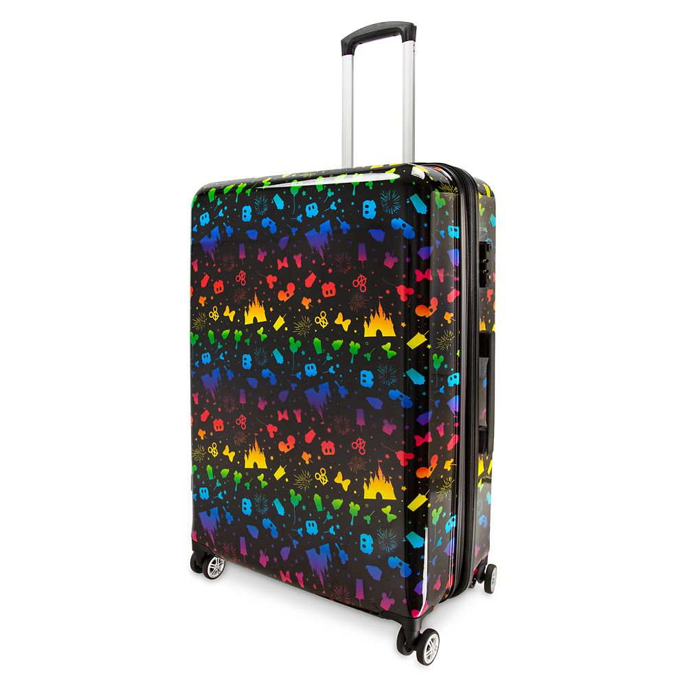 rainbow luggage