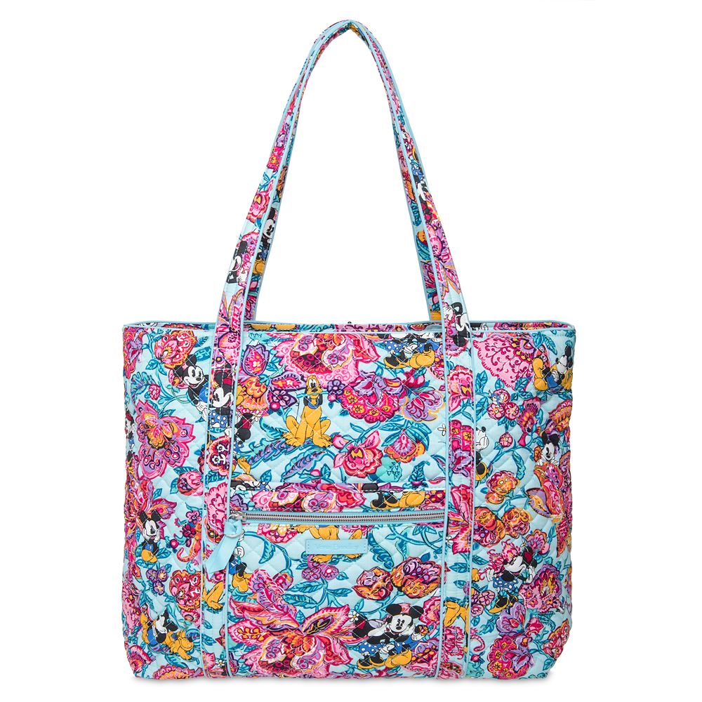 Mickey Mouse and Friends Colorful Garden Iconic Vera Tote by Vera Bradley