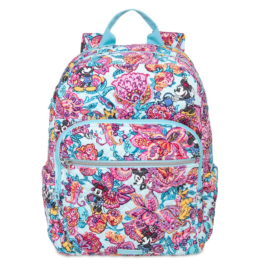 vera bradley pink floral backpack