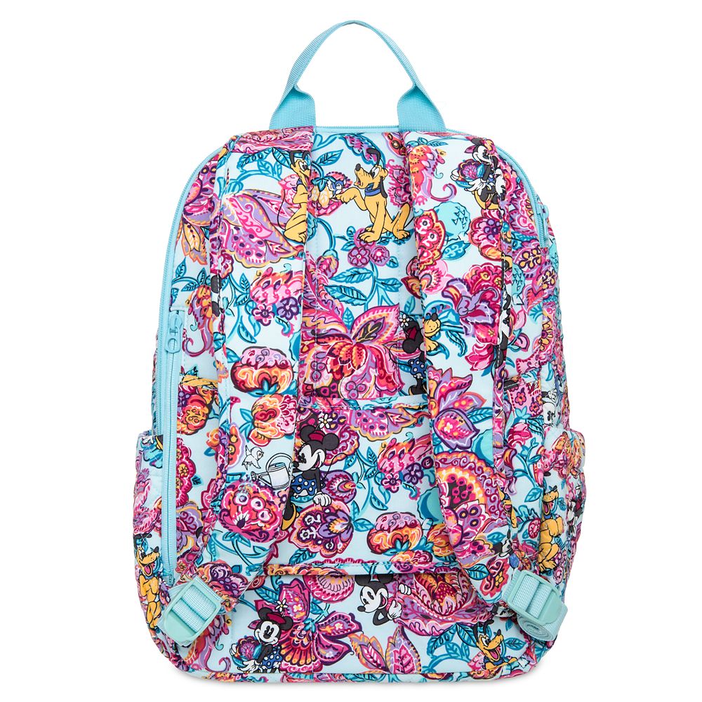 Mickey Mouse and Friends Colorful Garden Iconic Campus Backpack by Vera Bradley