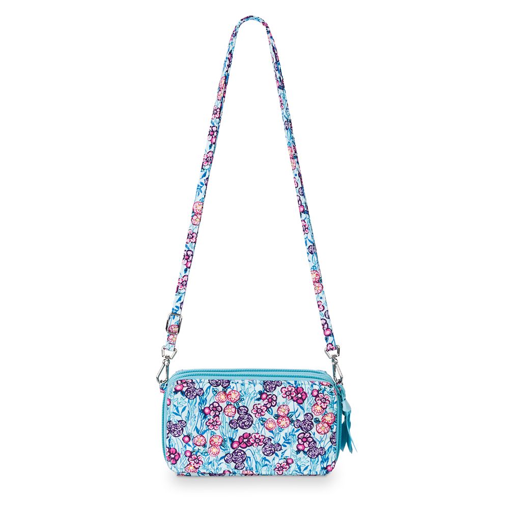 Mickey Mouse Colorful Garden All in One Crossbody and Wristlet by Vera ...