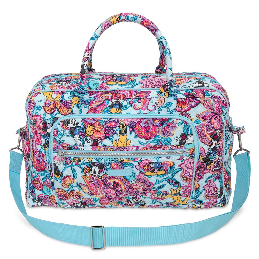 Mickey Mouse and Friends Colorful Garden Iconic Weekender Travel Bag by Vera Bradley