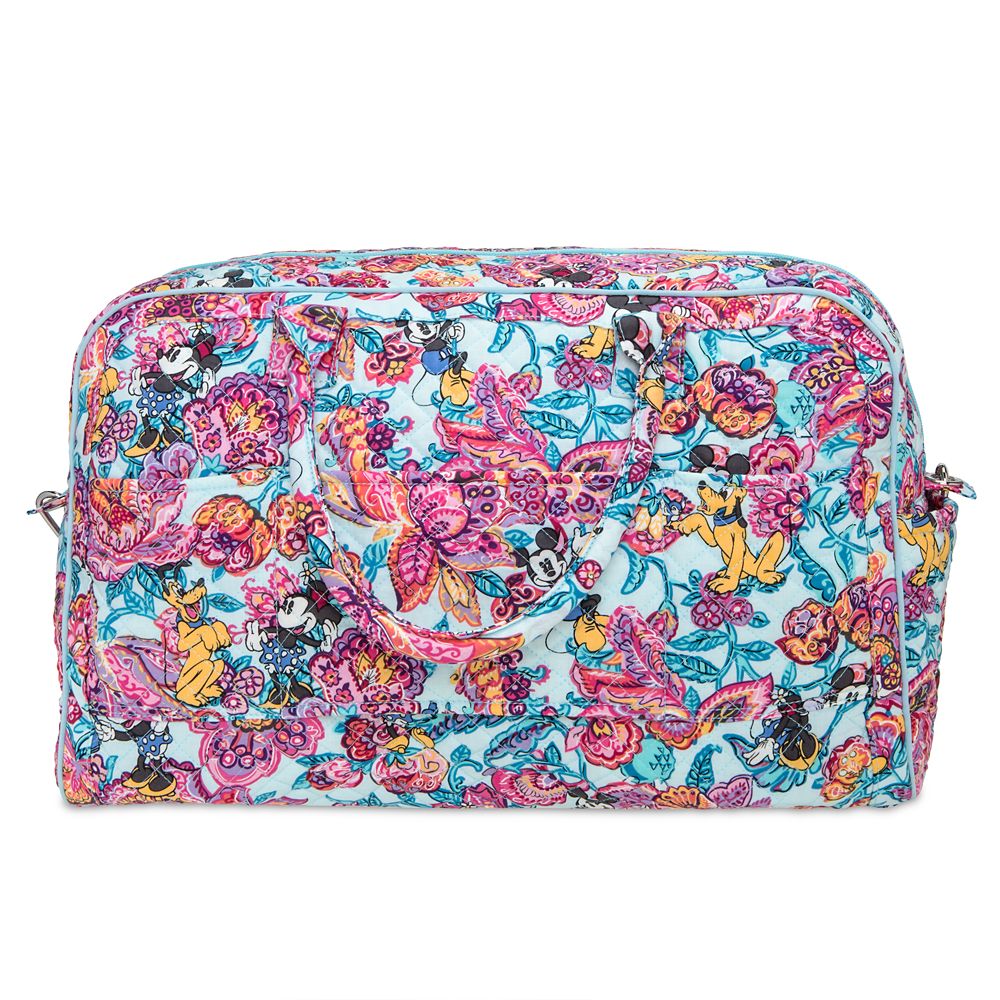 Mickey Mouse and Friends Colorful Garden Iconic Weekender Travel Bag by Vera Bradley