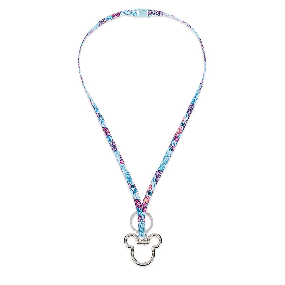 Mickey Mouse Colorful Garden Lanyard by Vera Bradley