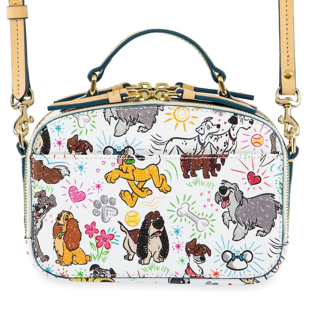 Disney Dogs Sketch Ambler Crossbody Bag by Dooney & Bourke is here now