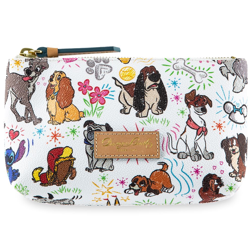 Disney Dogs Sketch Cosmetic Case by Dooney & Bourke