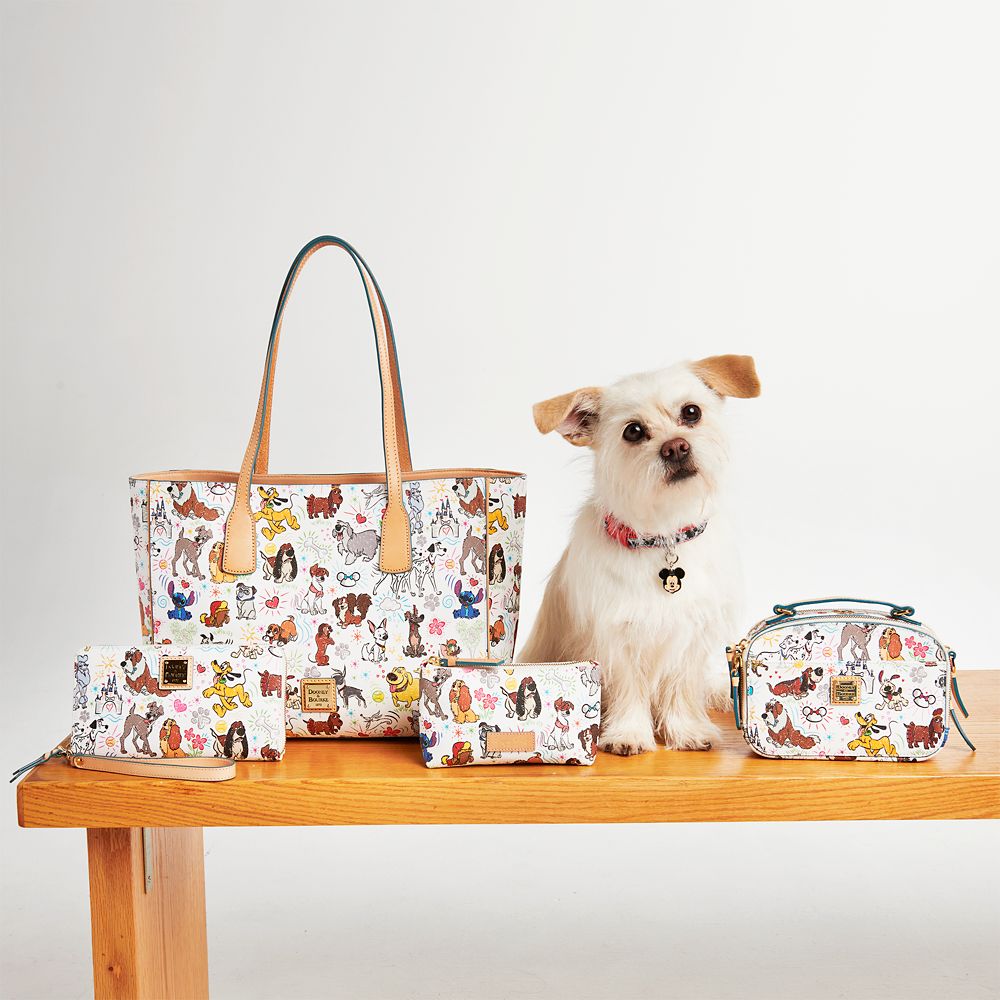 Disney Dogs Sketch Cosmetic Case by Dooney & Bourke