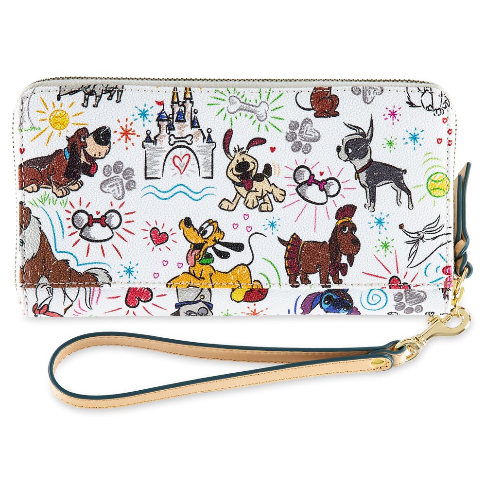 Disney Dogs Sketch Wallet by Dooney & Bourke