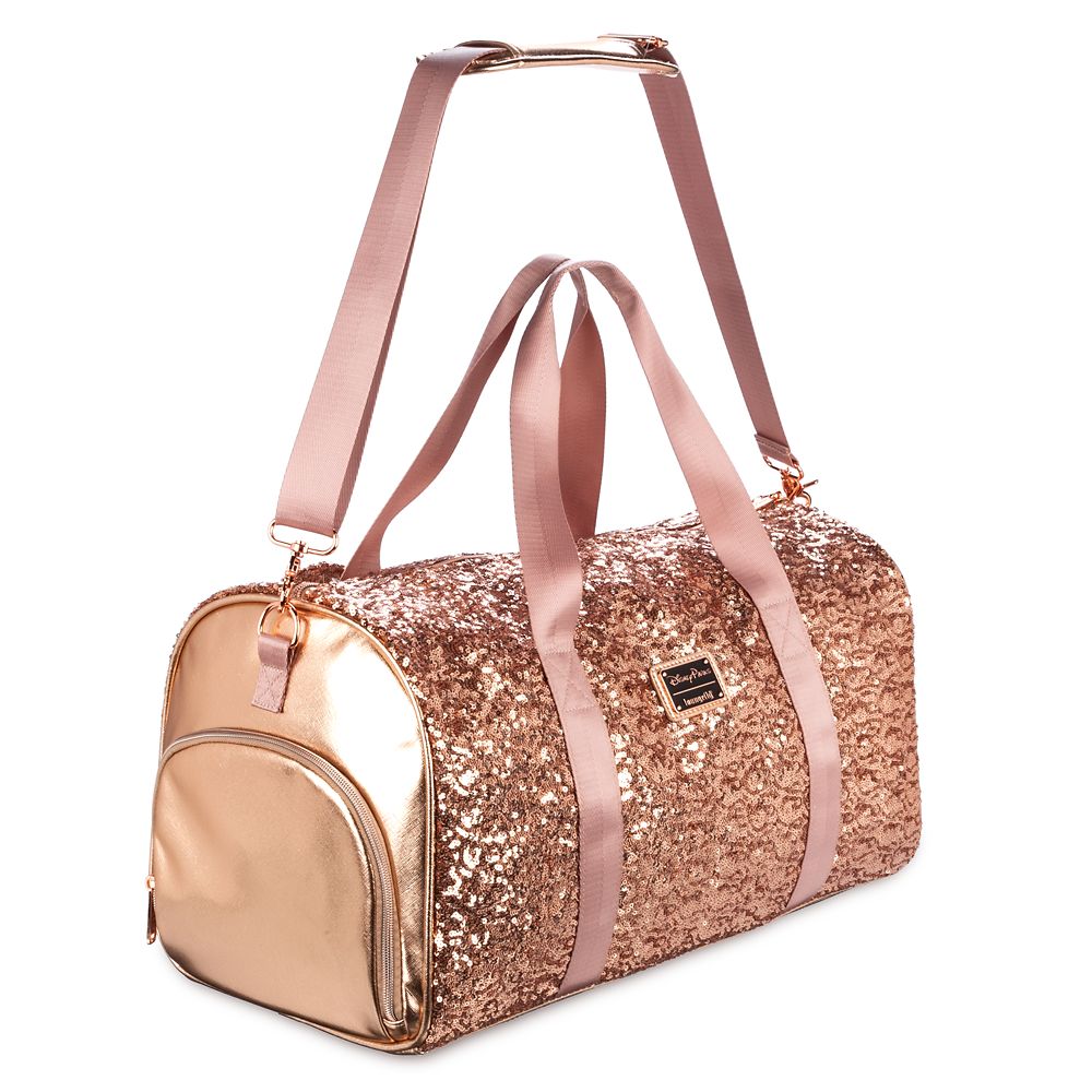 rose gold travel bag