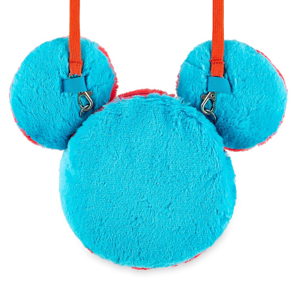 Mickey Mouse Icon Plush Crossbody Bag