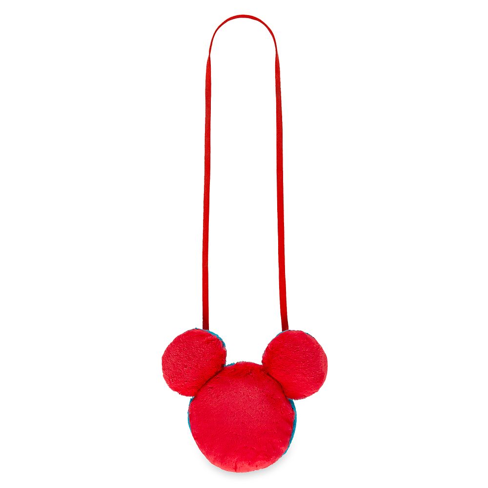 Mickey Mouse Icon Plush Crossbody Bag