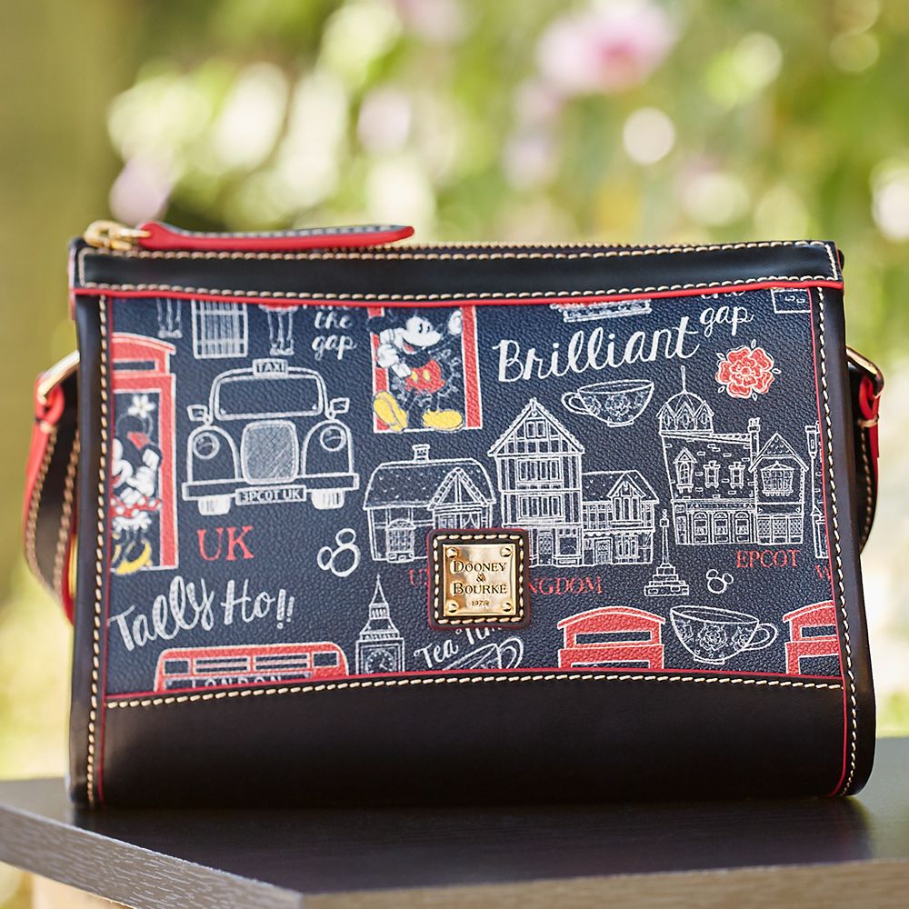 Mickey and Minnie Mouse Hello Mate Crossbody Purse by Dooney & Bourke