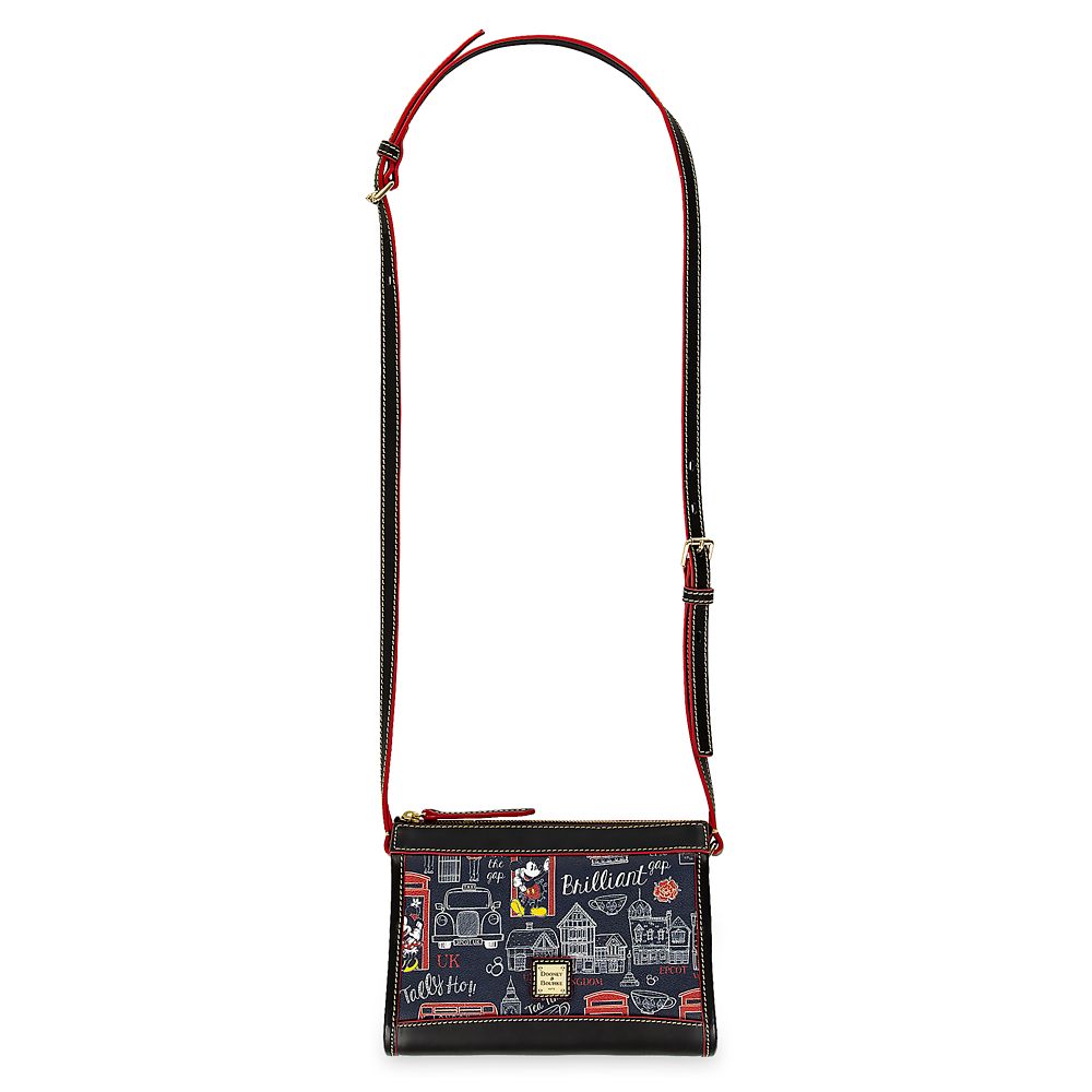 Mickey and Minnie Mouse Hello Mate Crossbody Purse by Dooney & Bourke