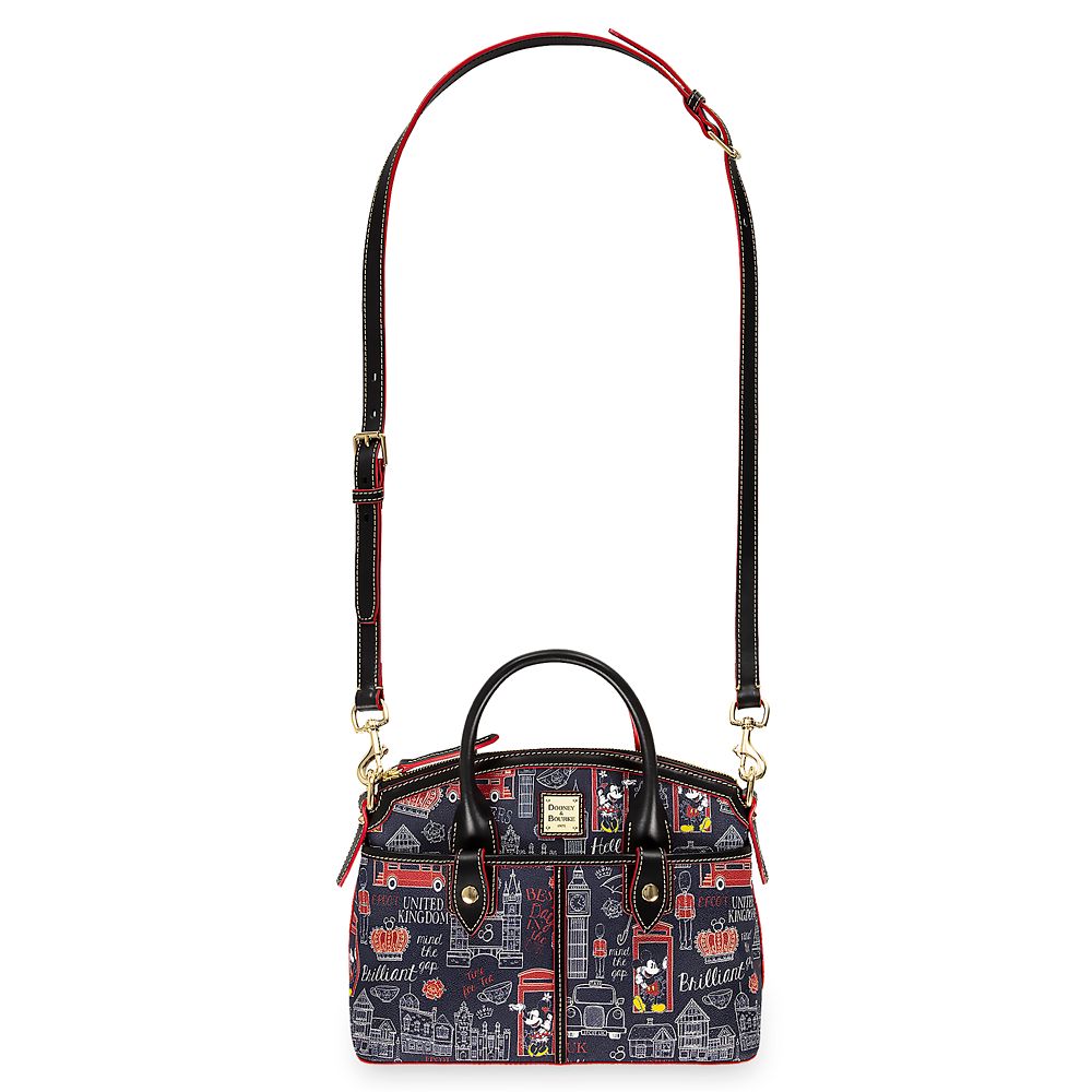 Mickey and Minnie Mouse Hello Mate Satchel by Dooney & Bourke