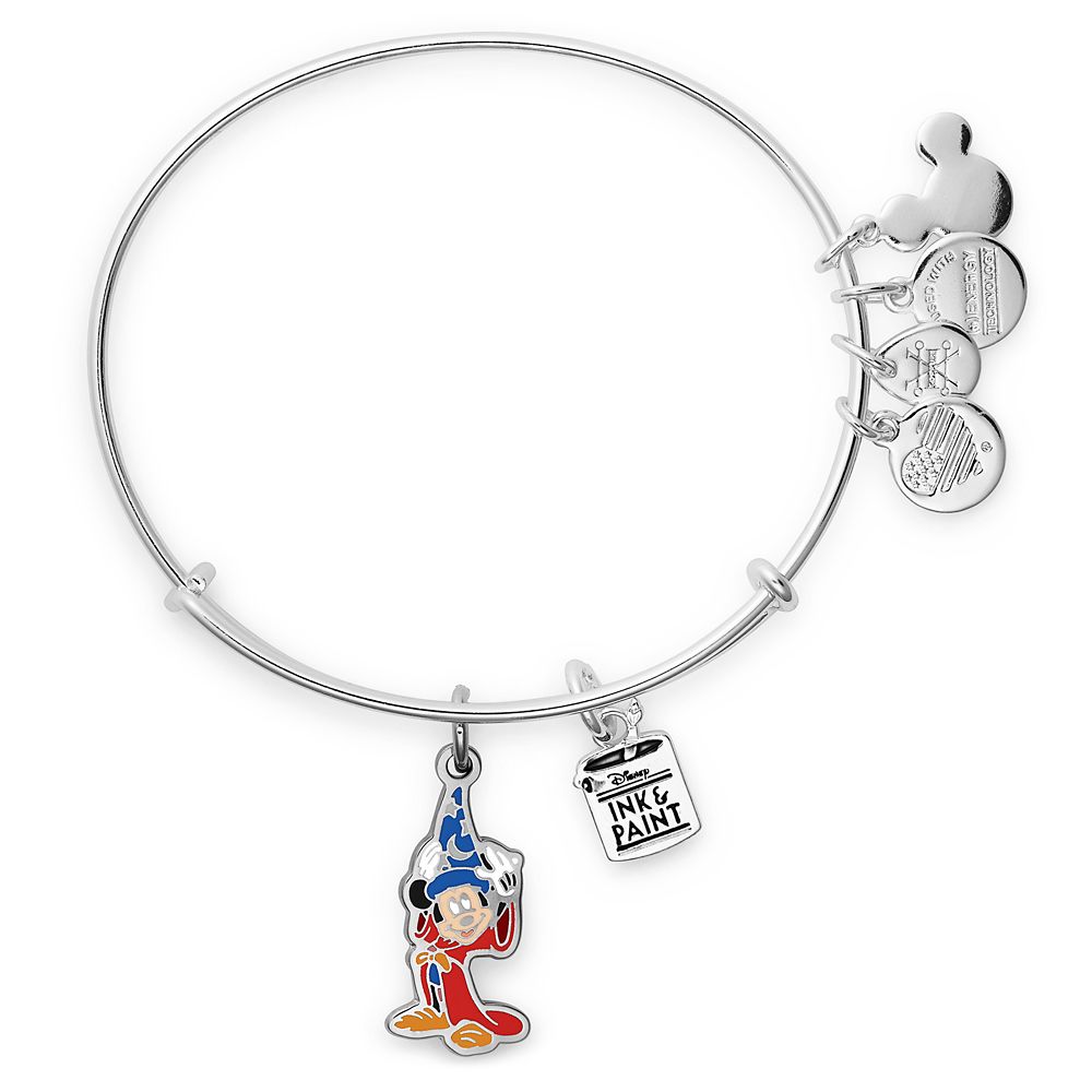 Sorcerer Mickey Mouse Disney Ink & Paint Bangle by Alex and Ani