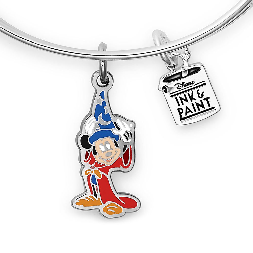 Sorcerer Mickey Mouse Disney Ink & Paint Bangle by Alex and Ani