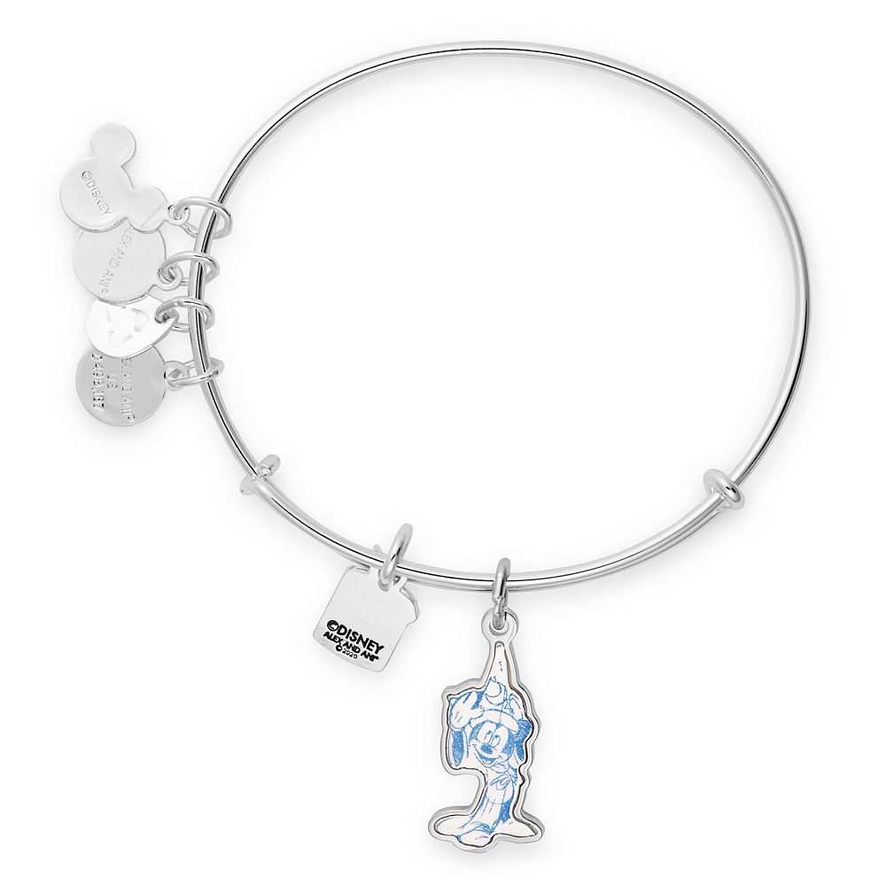 Sorcerer Mickey Mouse Disney Ink & Paint Bangle by Alex and Ani