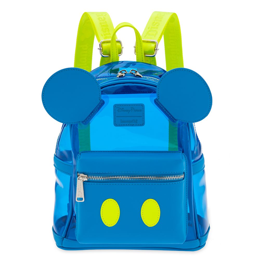 Mickey Mouse Neon Mini Backpack by Loungefly  Disneyland