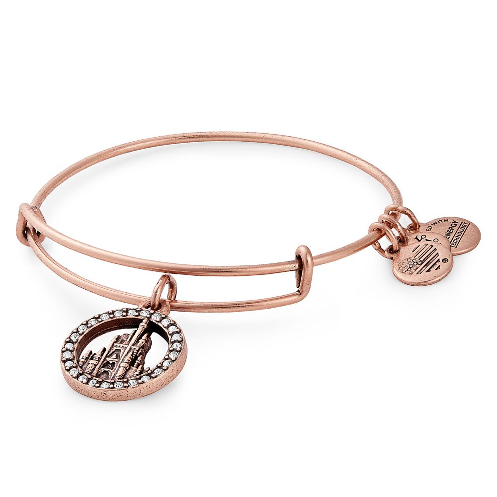 Fantasyland Castle Bangle by Alex and Ani – Rose Gold