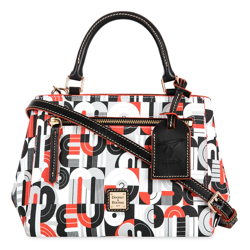 Mickey and Minnie Mouse Geometric Satchel by Dooney & Bourke