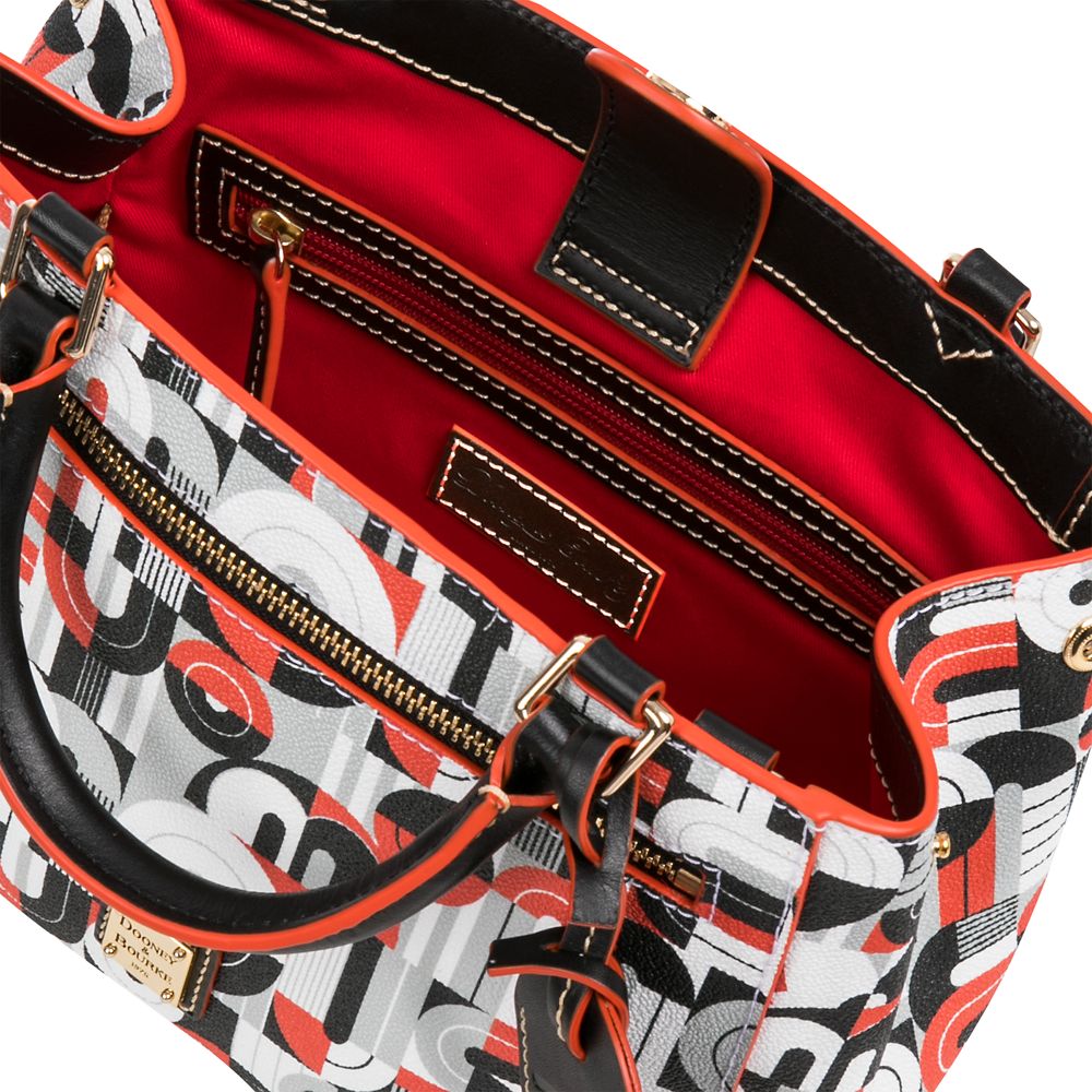 Mickey and Minnie Mouse Geometric Satchel by Dooney & Bourke