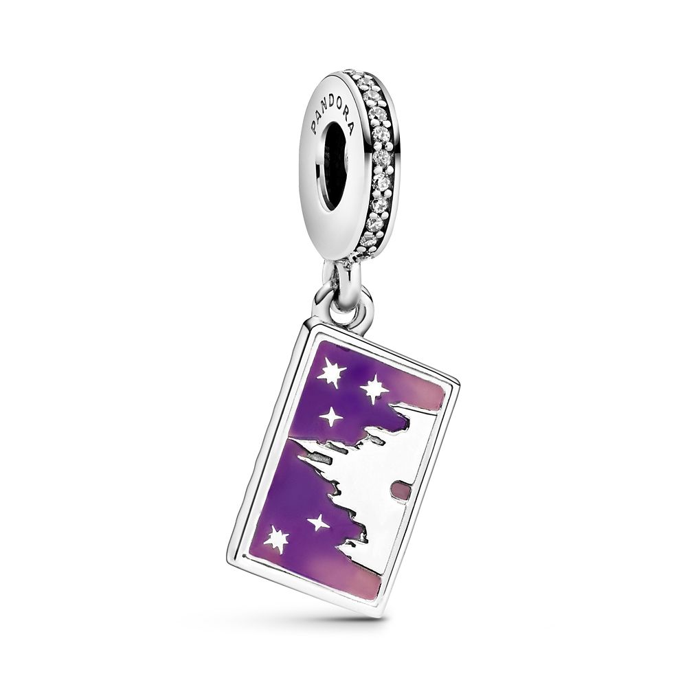 Fantasyland Castle Postcard Dangle Charm by Pandora Jewelry