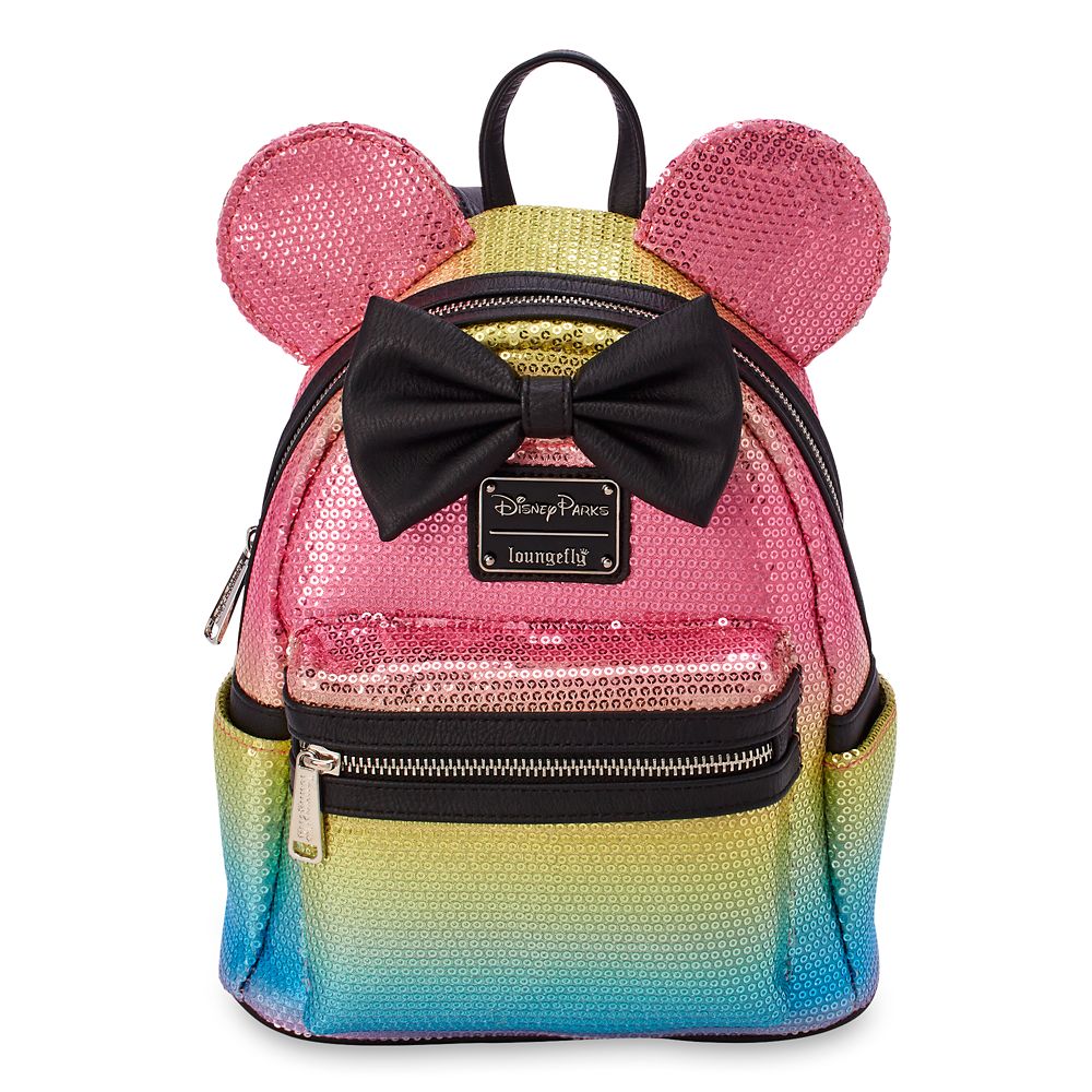 disney minnie mouse ears & bow mini backpack