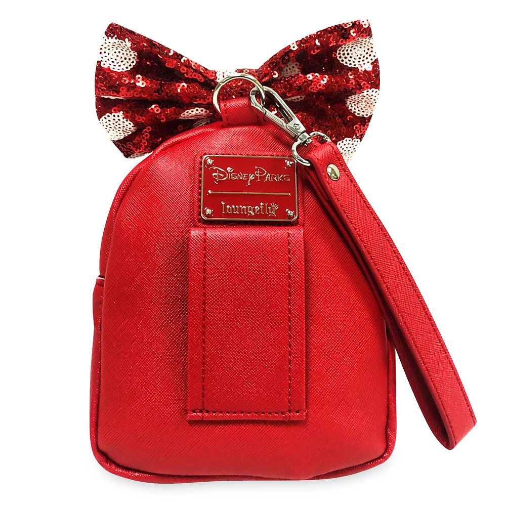 Minnie Mouse Bow Backpack Wristlet by Loungefly