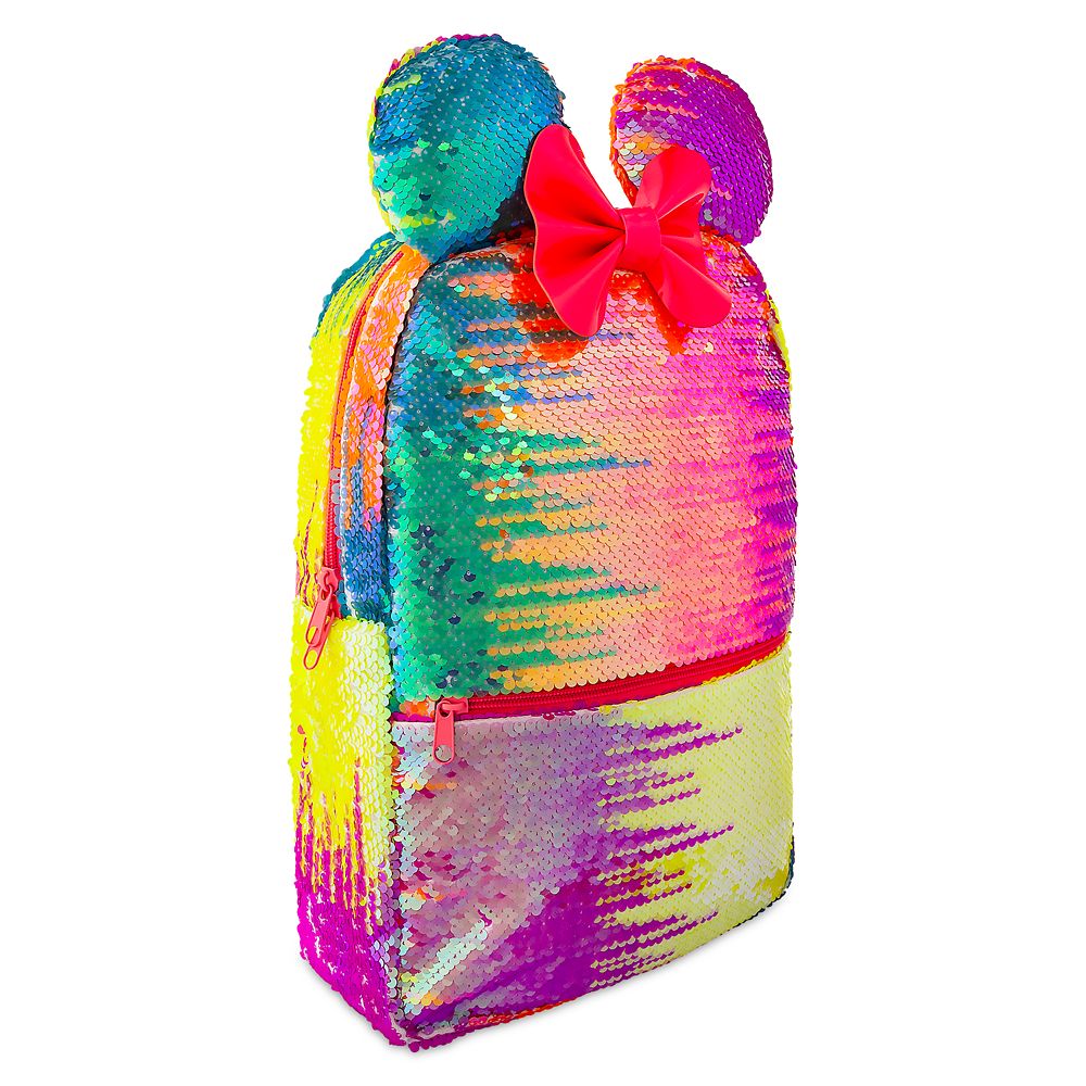 Minnie Mouse Sequined Rainbow Backpack