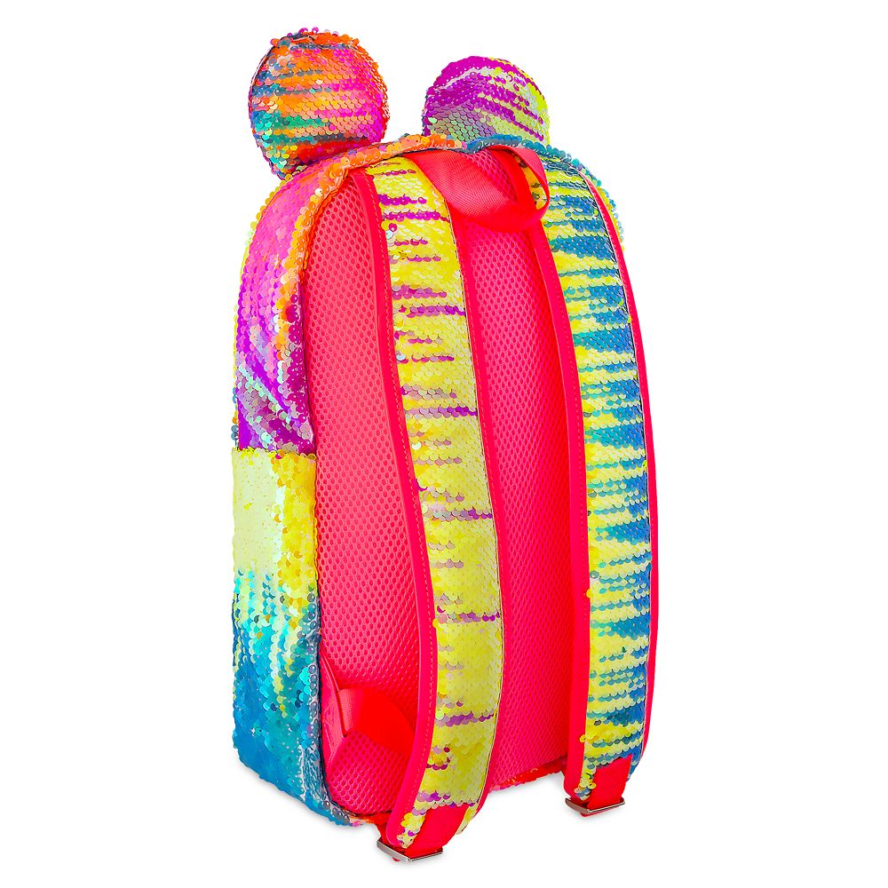minnie mouse rainbow backpack