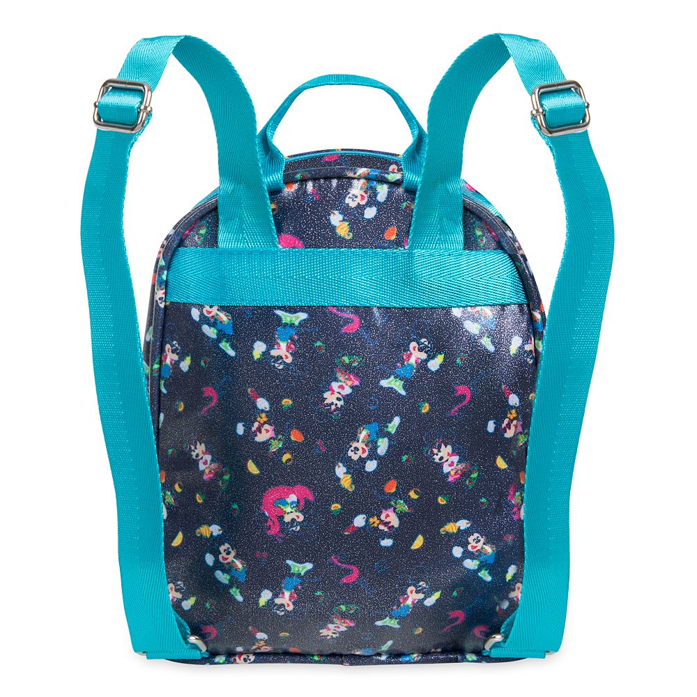blue sparkle backpack