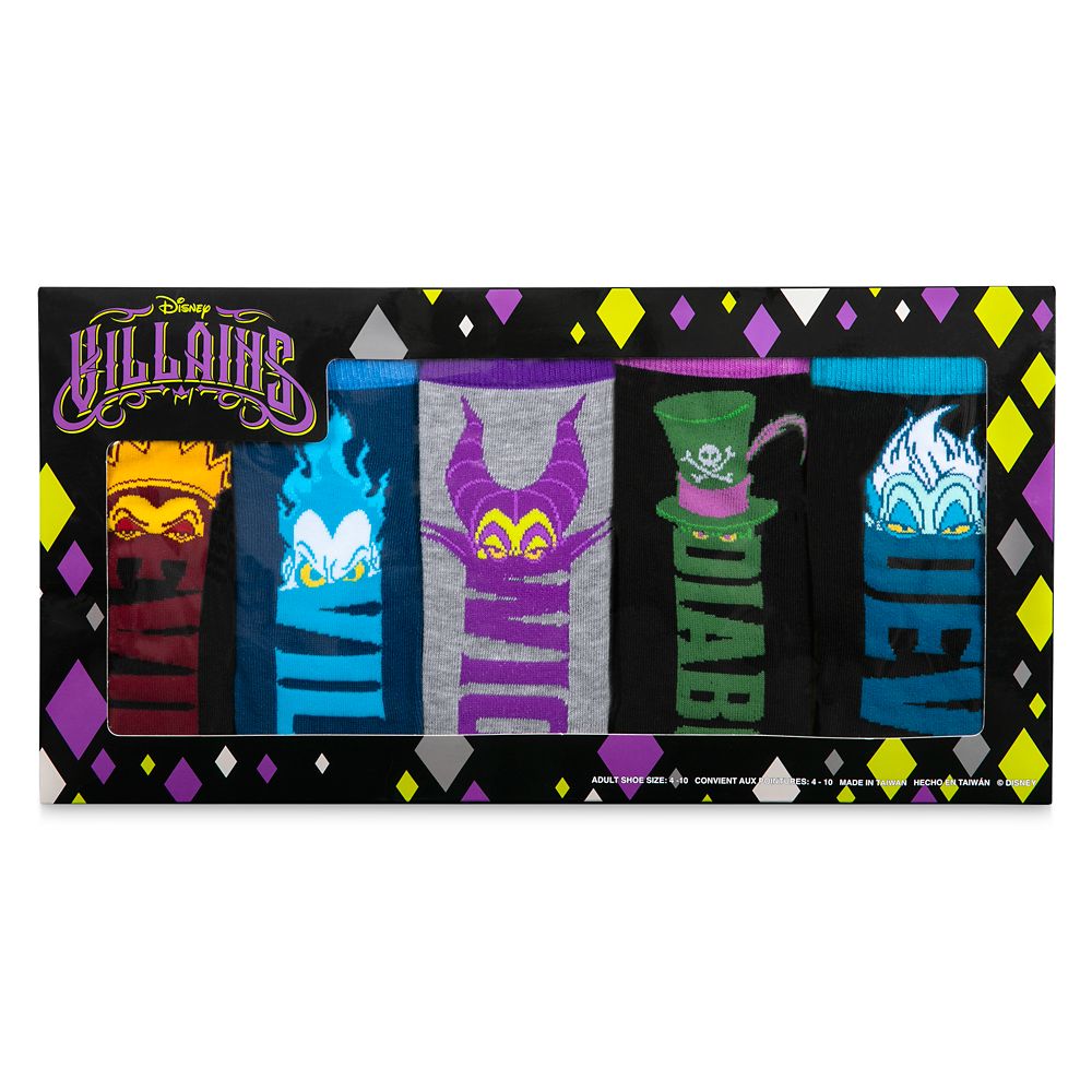 Disney Villains Sock Set for Adults