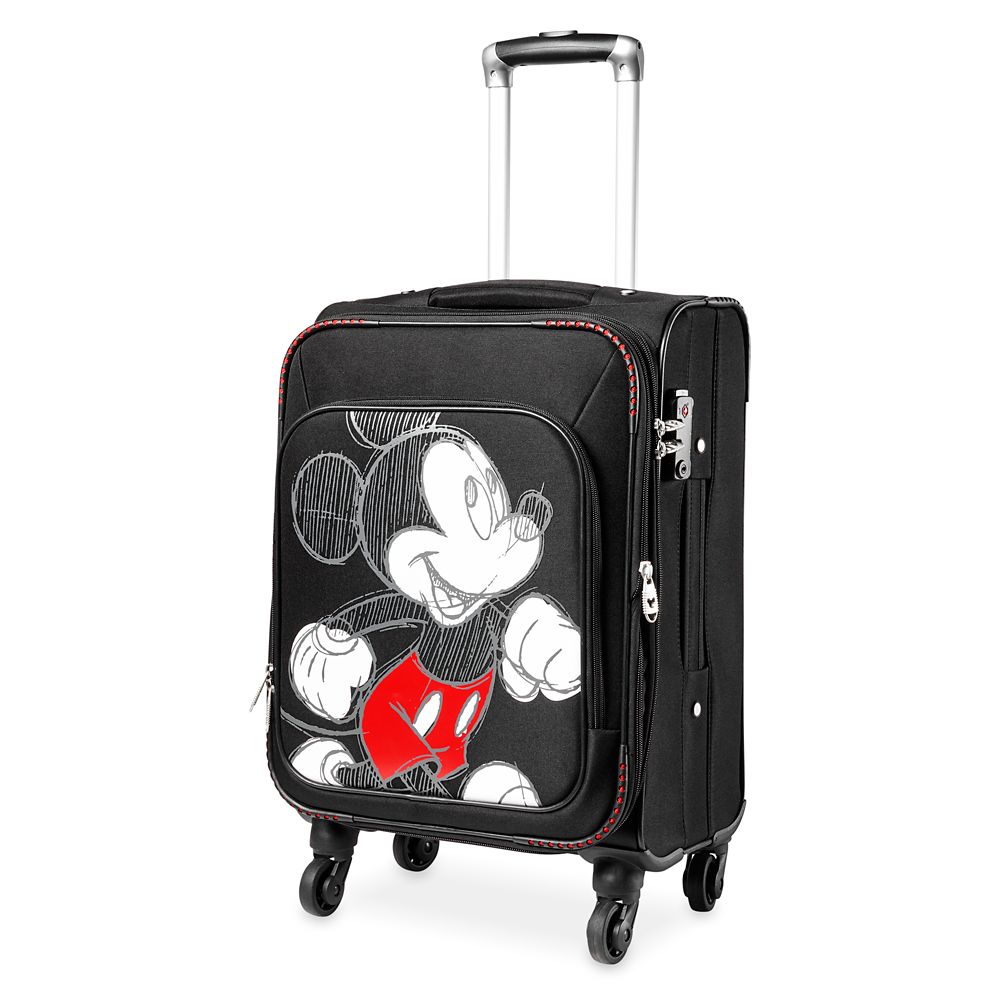 Mickey Mouse Sketch Rolling Luggage – Small 20''