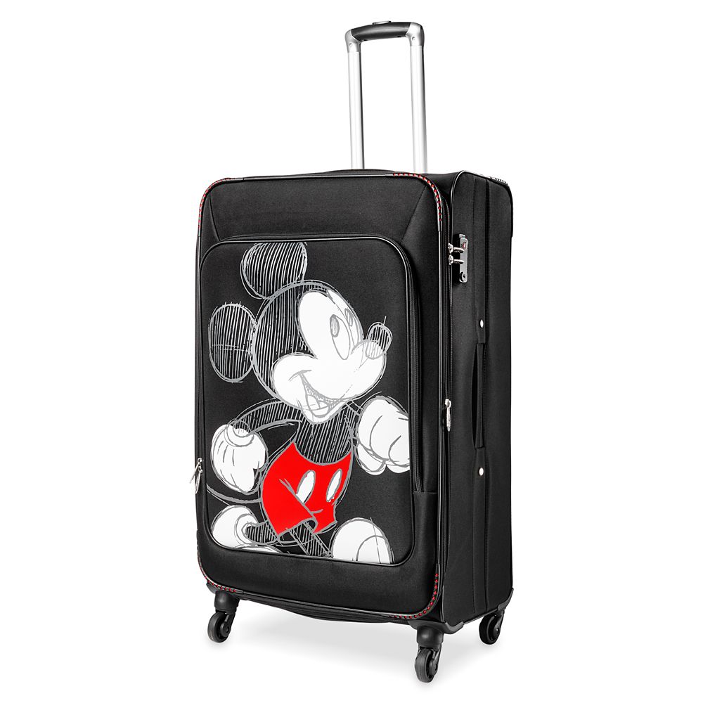 Mickey Mouse Sketch Rolling Luggage – Large 28''