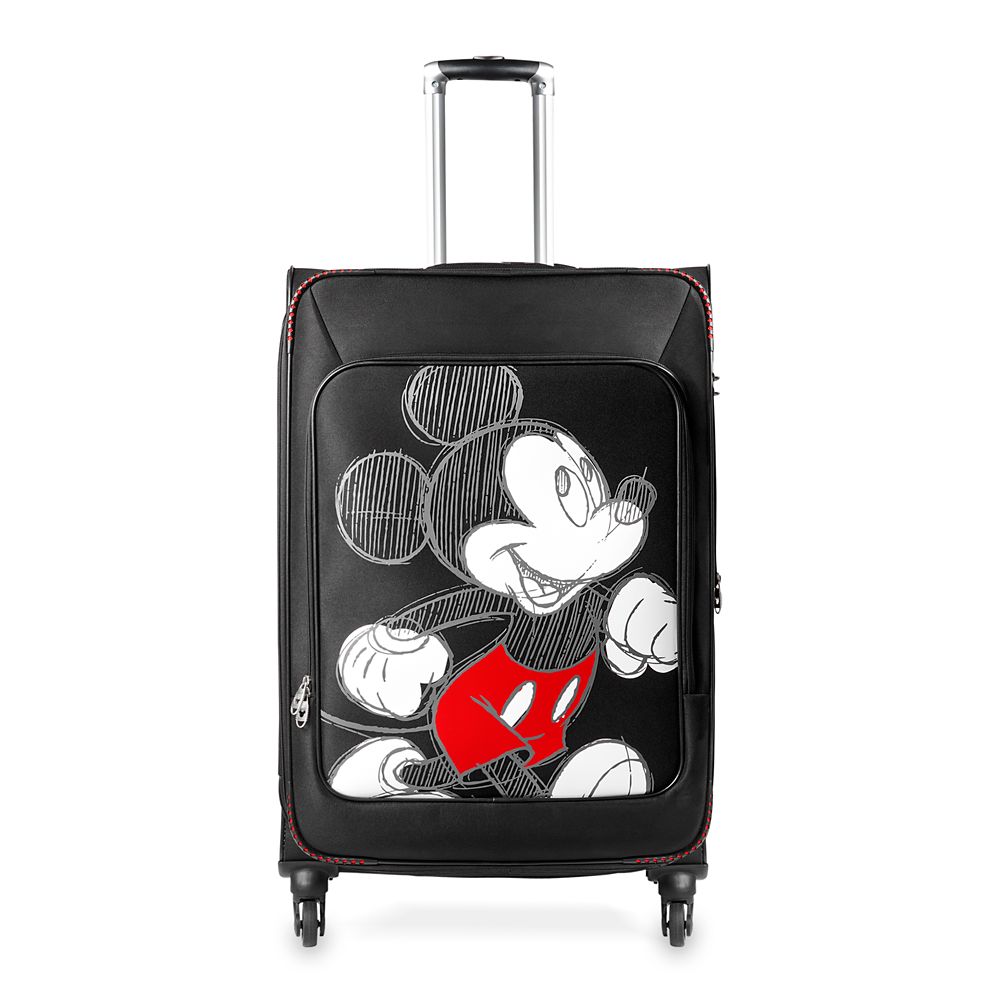 Mickey Mouse Sketch Rolling Luggage – Large 28''